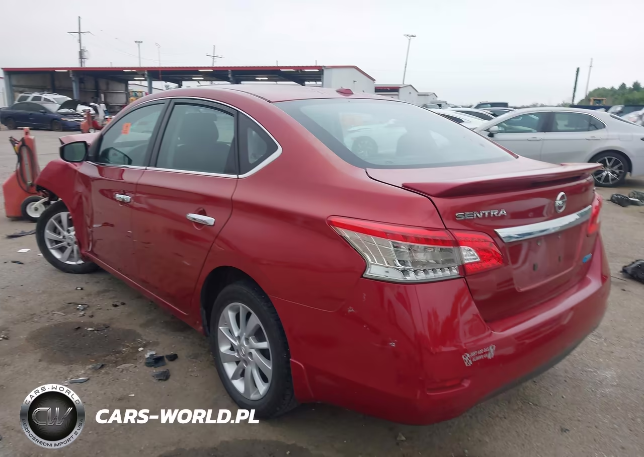 2014 Nissan Sentra Sv VIN:3N1AB7AP1EY288629 - 3