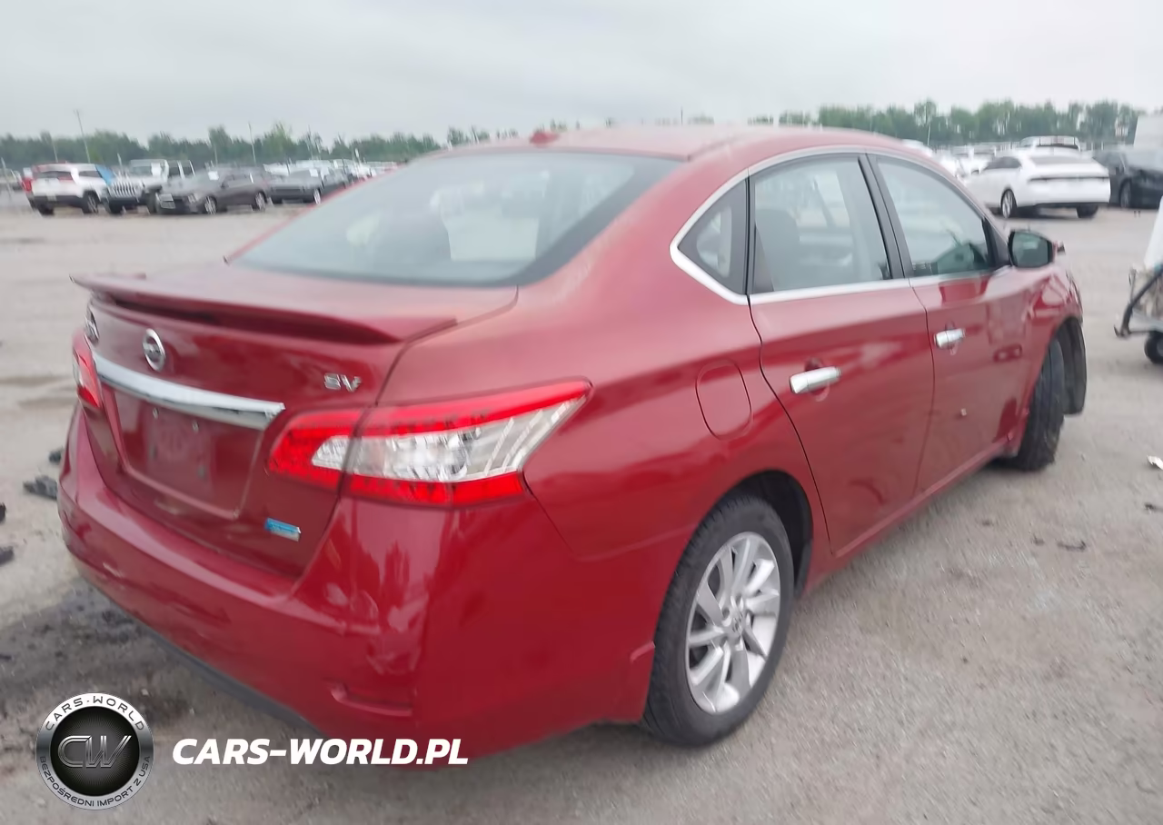 2014 Nissan Sentra Sv VIN:3N1AB7AP1EY288629 - 4