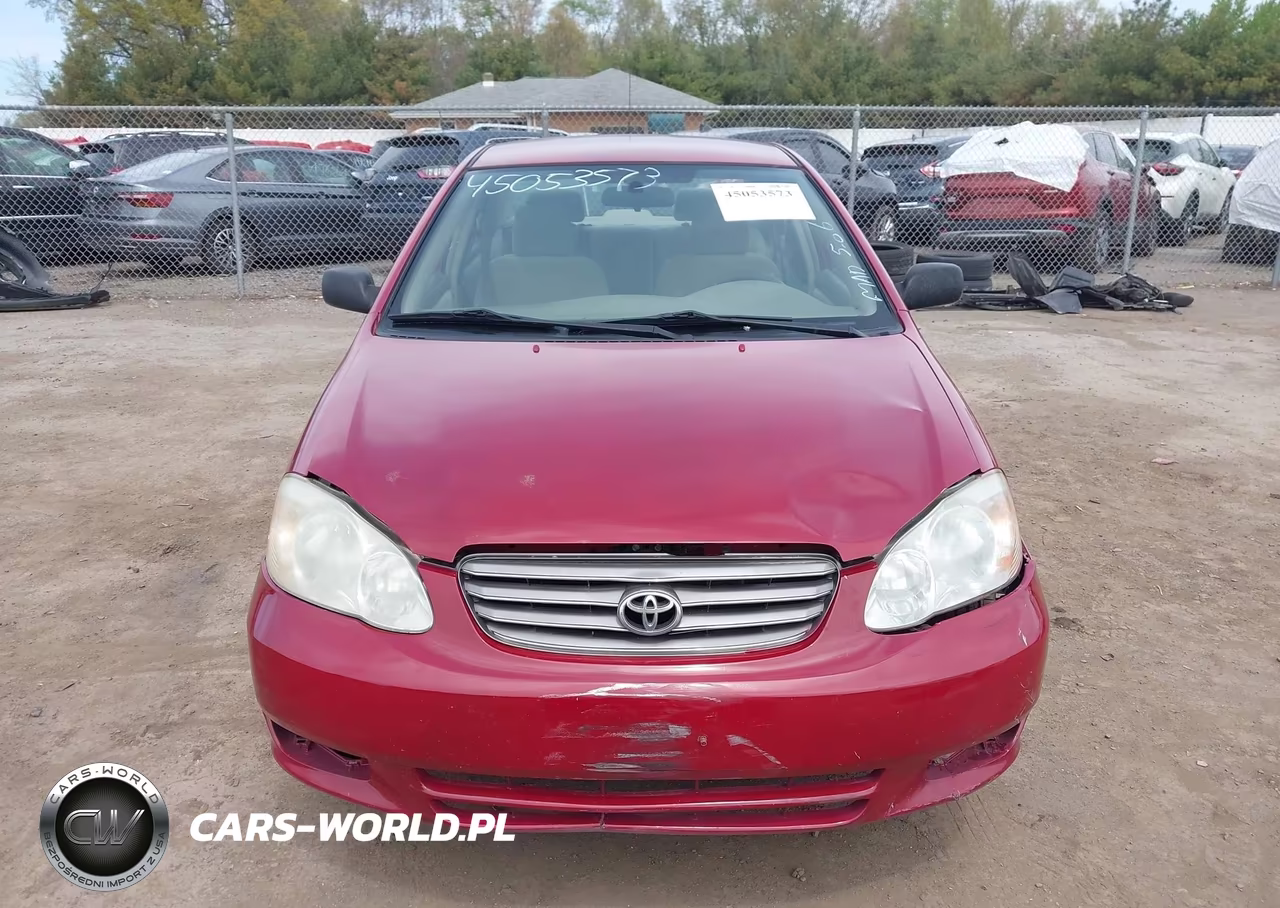 2003 Toyota Corolla Ce VIN:2T1BR32E43C012767 - 12