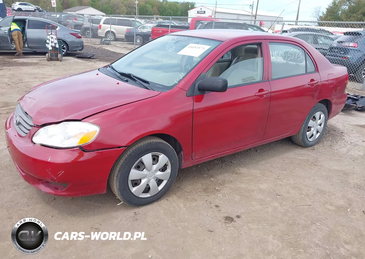 2003 Toyota Corolla Ce VIN:2T1BR32E43C012767 - 2