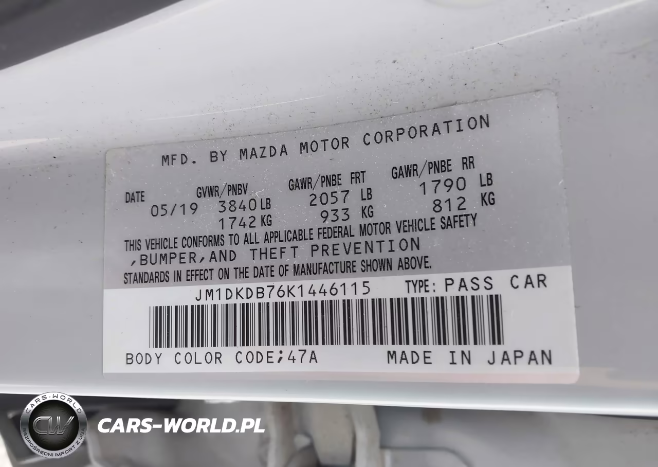 2019 Mazda Cx-3 Sport VIN:JM1DKDB76K1446115 - 9