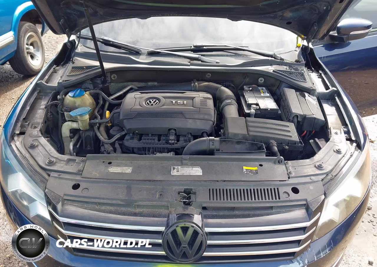 2015 Volkswagen Passat 1.8T Wolfsburg Edition VIN:1VWAT7A3XFC042063 - 10