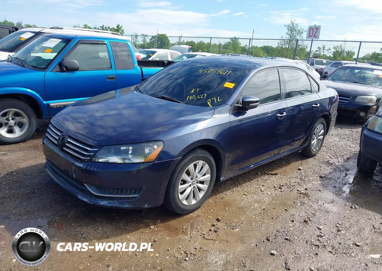 2015 Volkswagen Passat 1.8T Wolfsburg Edition VIN:1VWAT7A3XFC042063 - 2