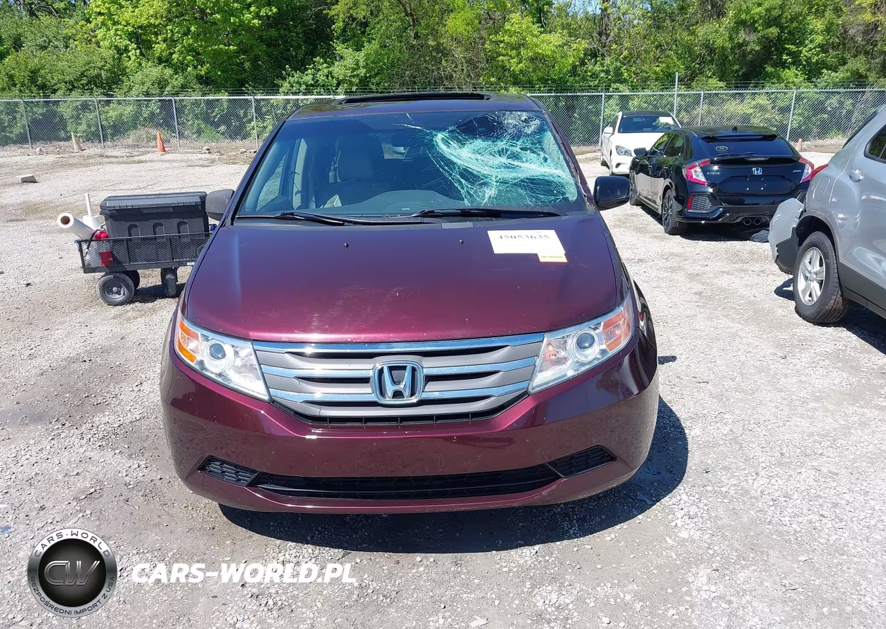 2012 Honda Odyssey Ex-L VIN:5FNRL5H63CB078900 - 12