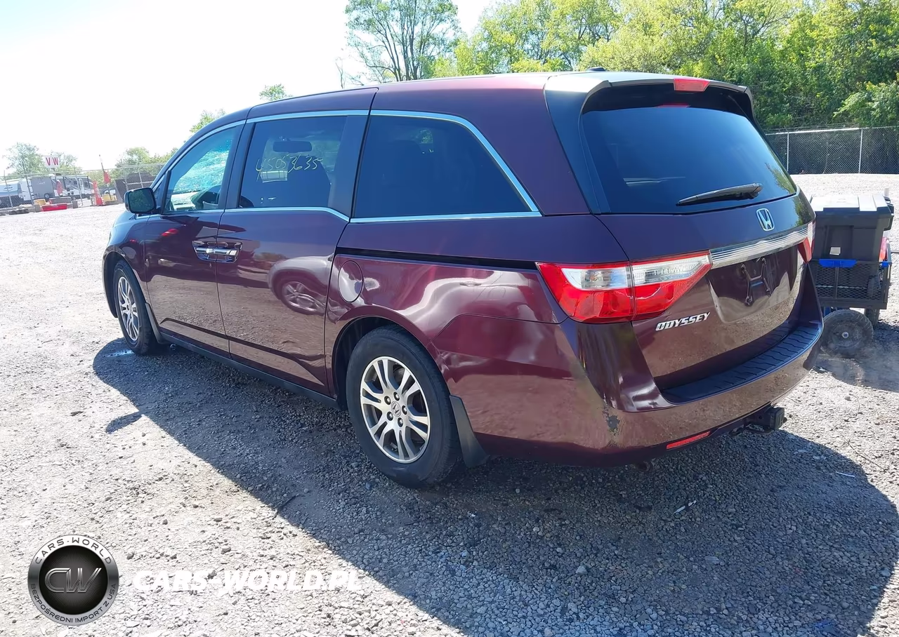 2012 Honda Odyssey Ex-L VIN:5FNRL5H63CB078900 - 3
