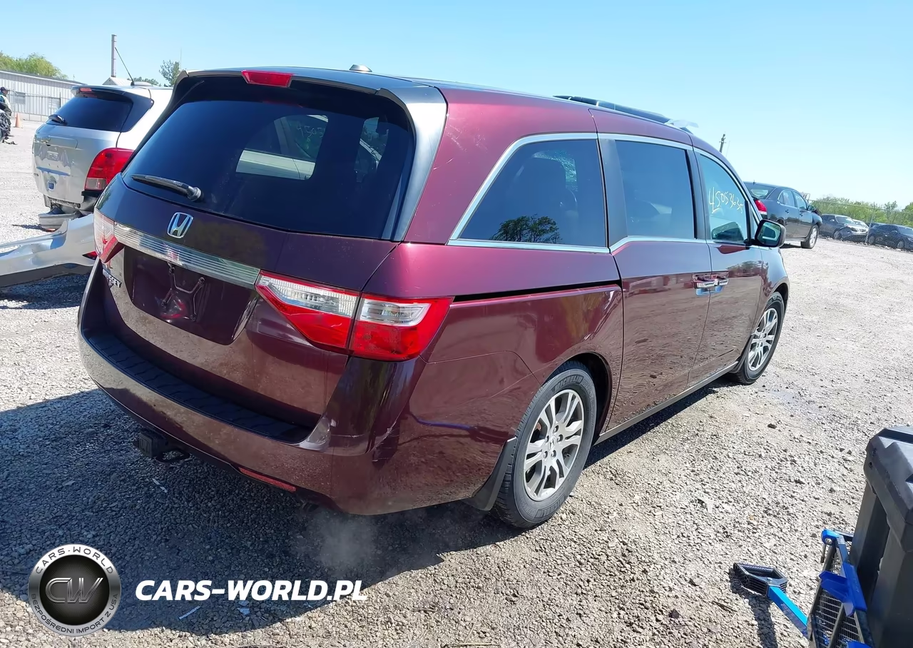 2012 Honda Odyssey Ex-L VIN:5FNRL5H63CB078900 - 4