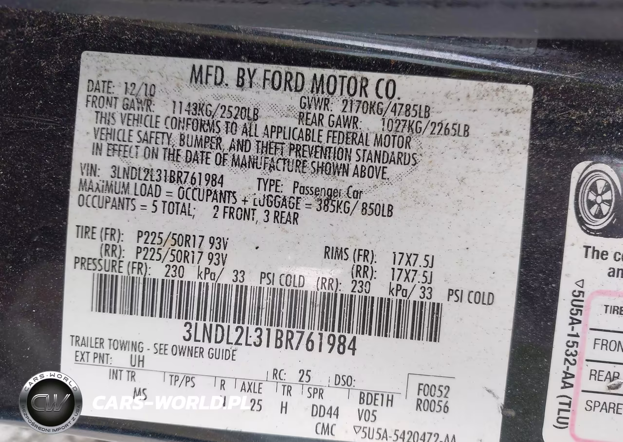 2011 Lincoln Mkz Hybrid VIN:3LNDL2L31BR761984 - 9