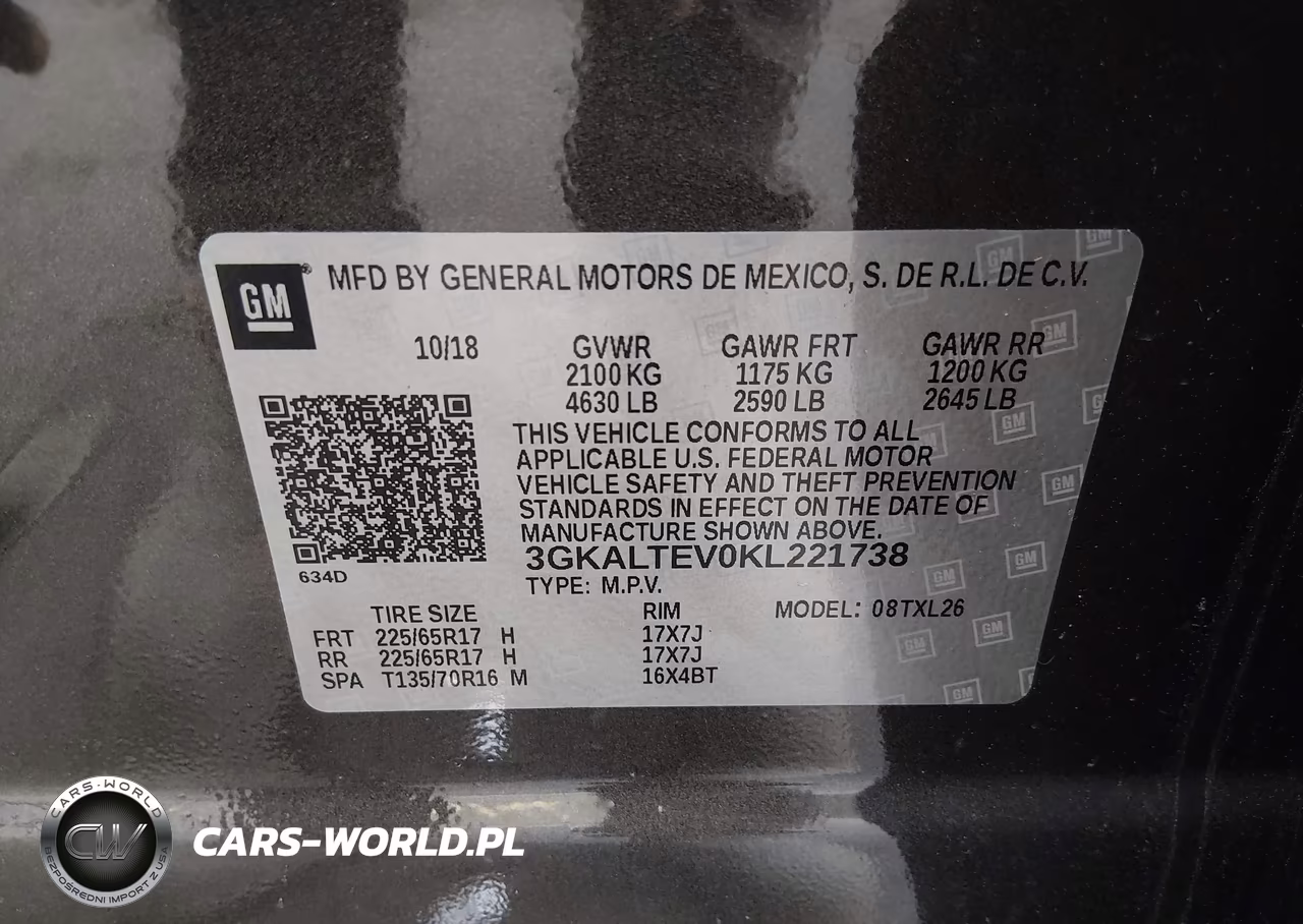 2019 GMC Terrain Sle VIN:3GKALTEV0KL221738 - 9