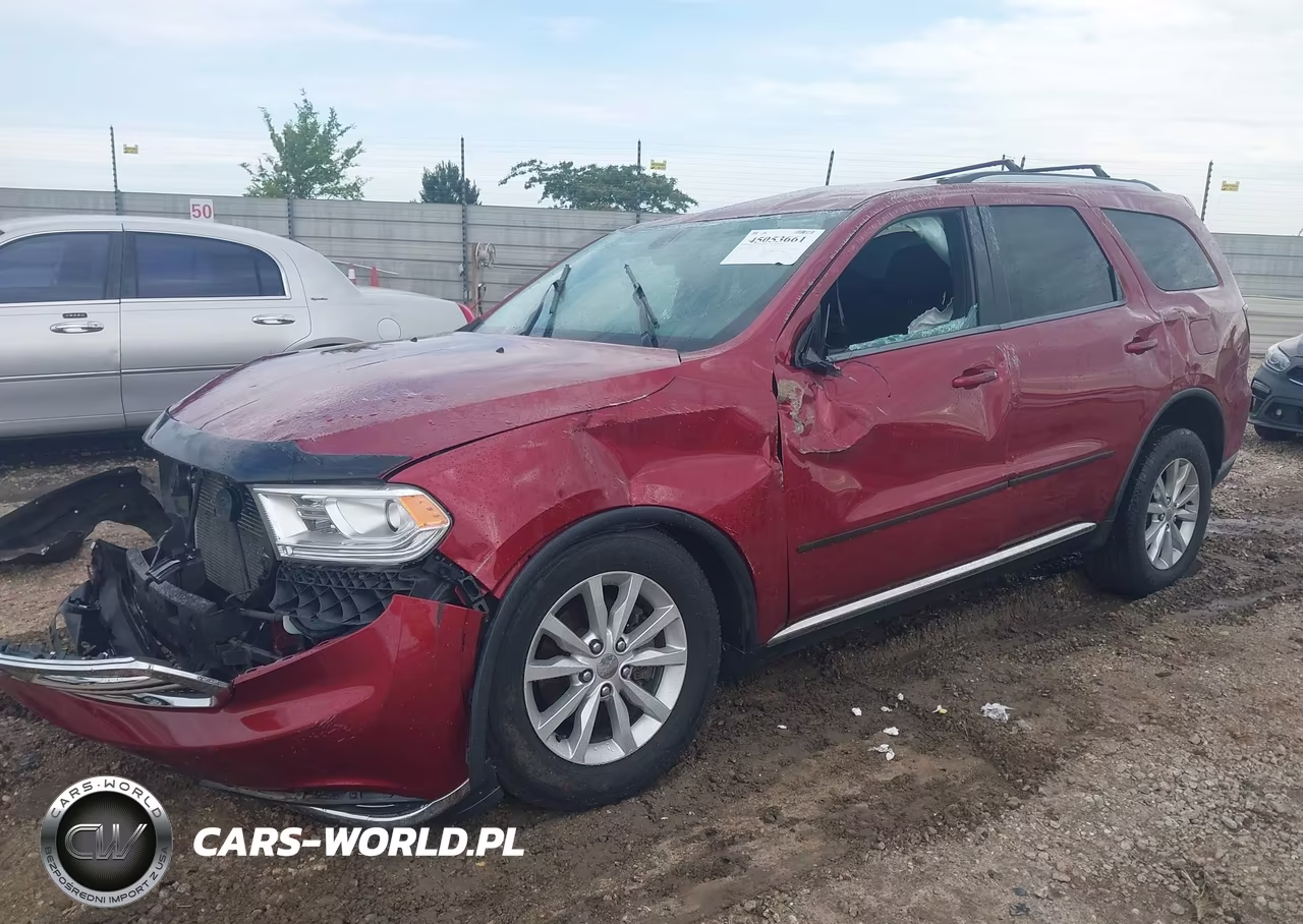 2014 Dodge Durango Sxt VIN:1C4RDHAG3EC510810 - 2