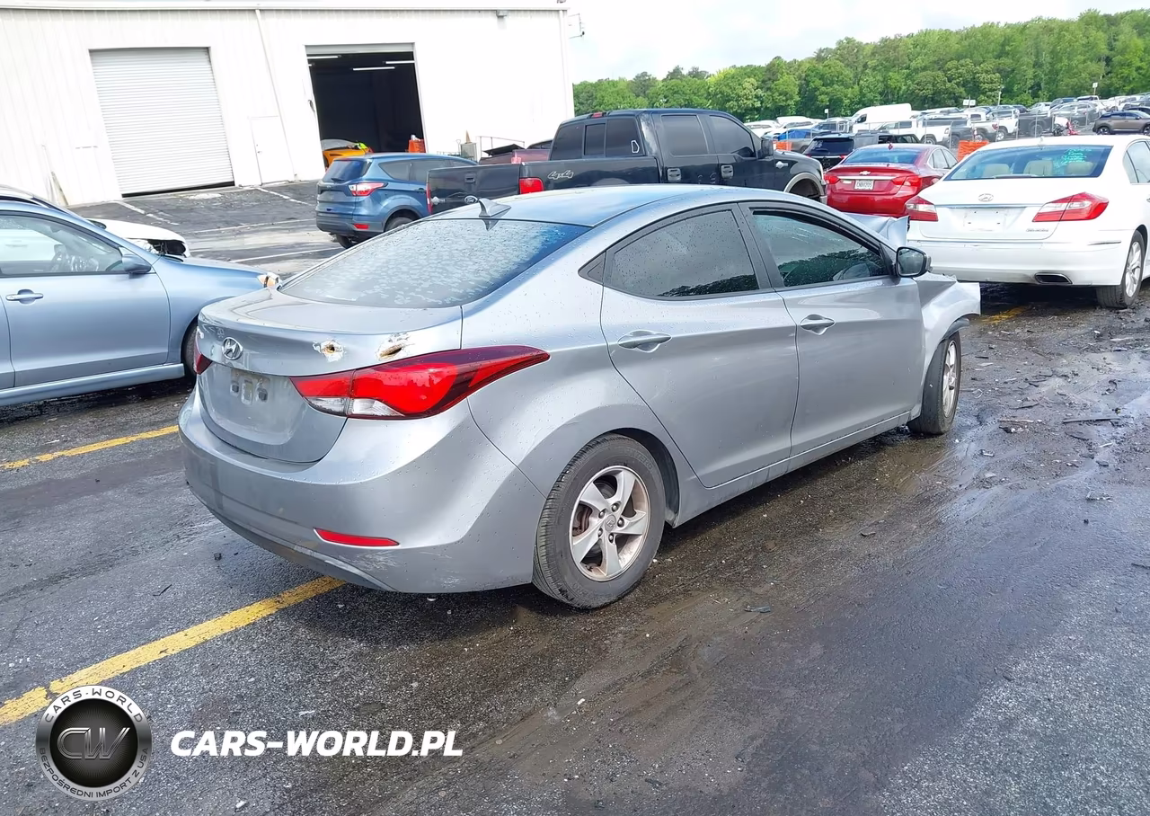 2014 Hyundai Elantra Se VIN:KMHDH4AE9EU171465 - 4