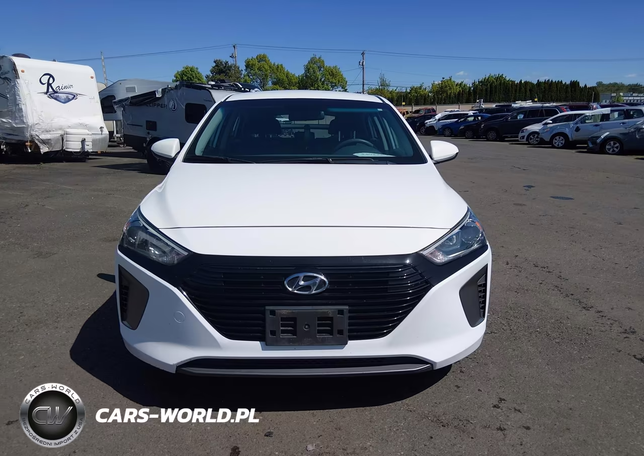 2018 Hyundai Ioniq Hybrid Blue VIN:KMHC65LC8JU100285 - 12