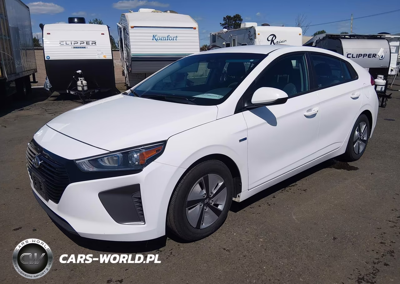 2018 Hyundai Ioniq Hybrid Blue VIN:KMHC65LC8JU100285 - 2