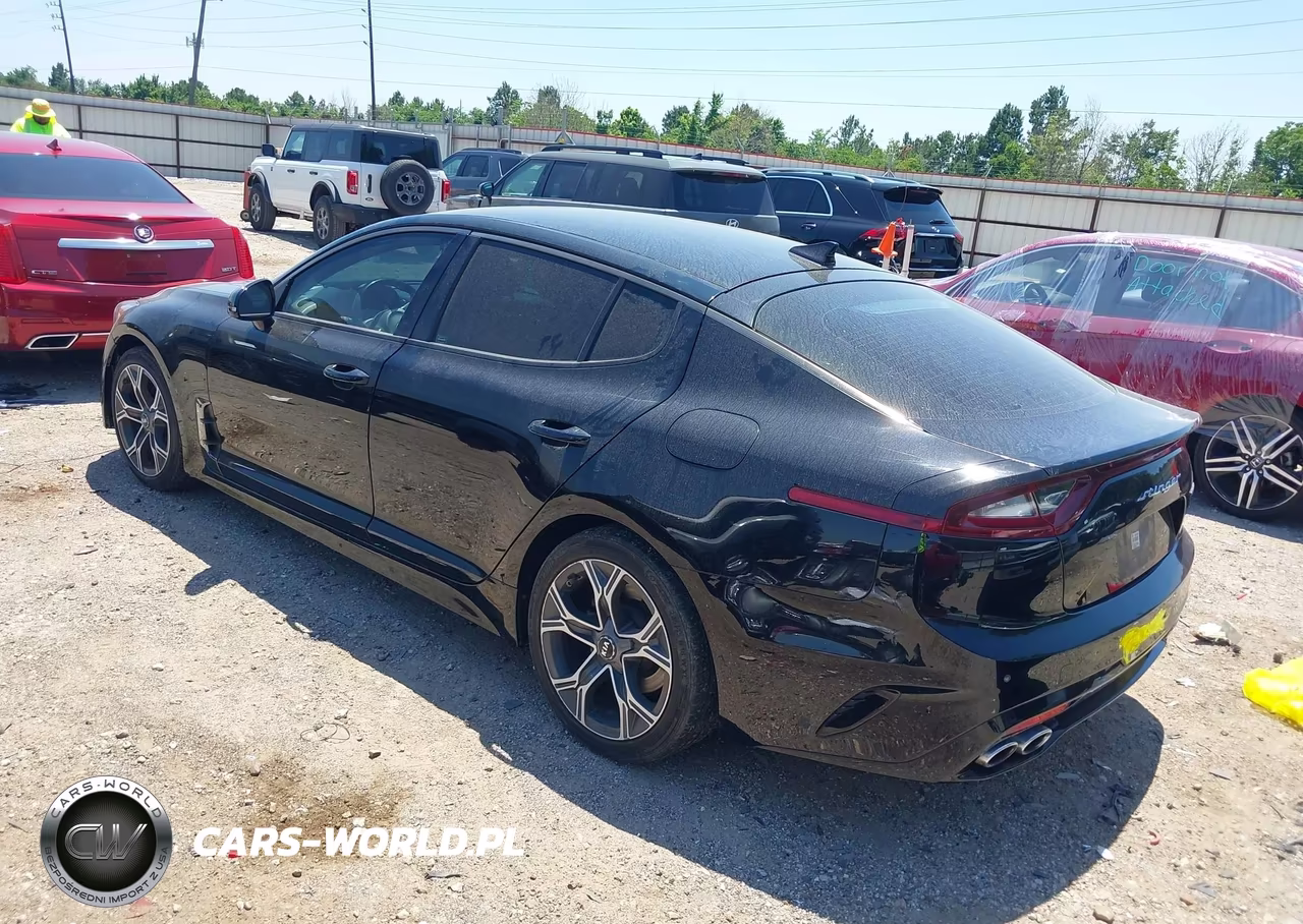 2021 Kia Stinger Gt-Line VIN:KNAE15LA9M6090219 - 3