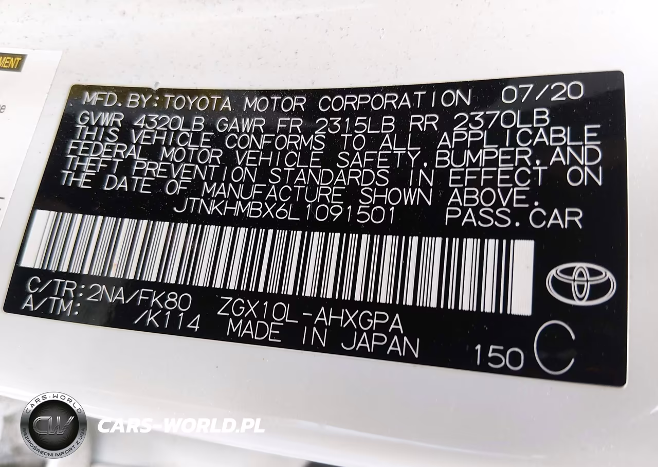 2020 Toyota C-Hr Xle VIN:JTNKHMBX6L1091501 - 9