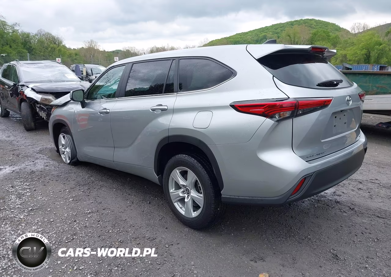 2023 Toyota Highlander Le VIN:5TDKDRAH2PS026502 - 3