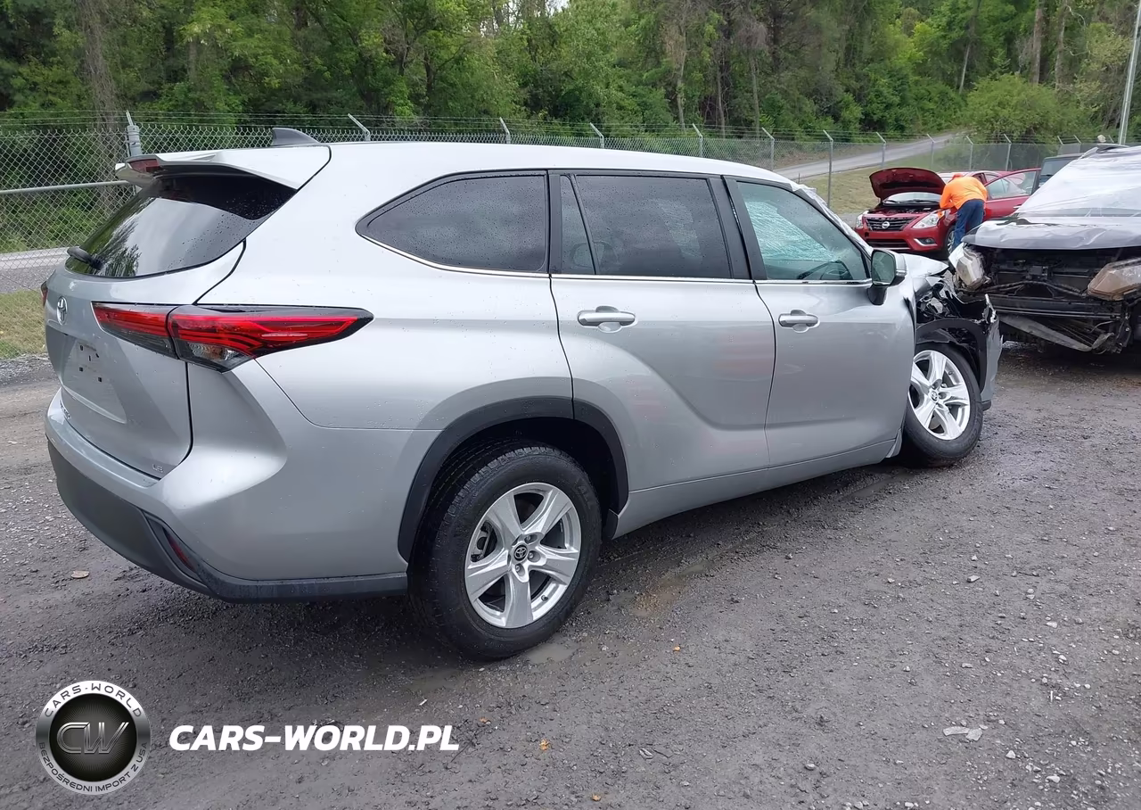 2023 Toyota Highlander Le VIN:5TDKDRAH2PS026502 - 4