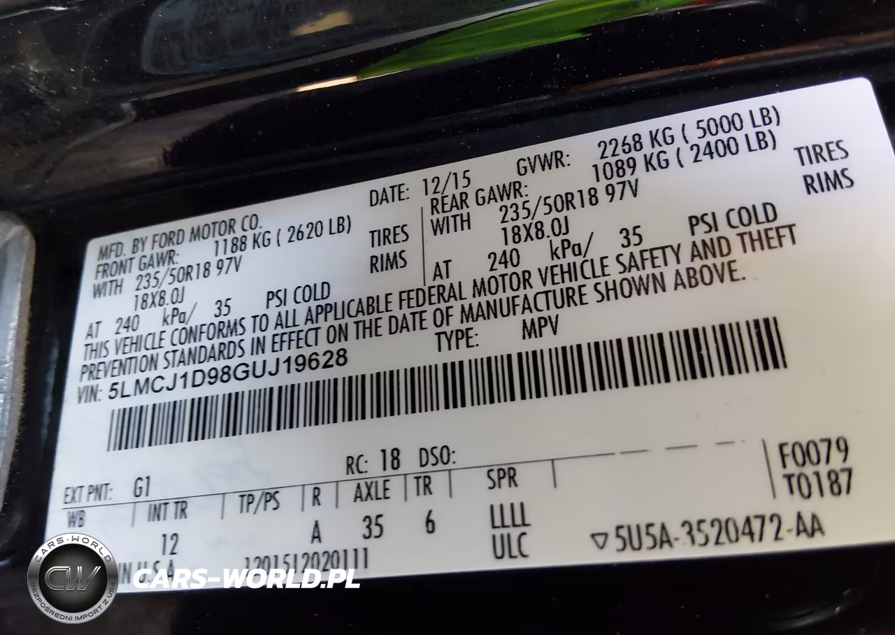 2016 Lincoln Mkc Premier VIN:5LMCJ1D98GUJ19628 - 9