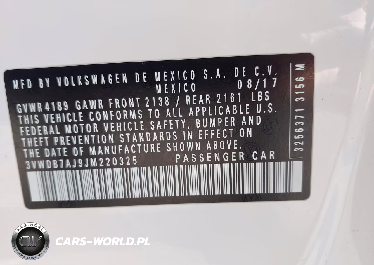 2018 Volkswagen Jetta 1.4T Se-1.4T Wolfsburg Edition VIN:3VWDB7AJ9JM220325 - 9