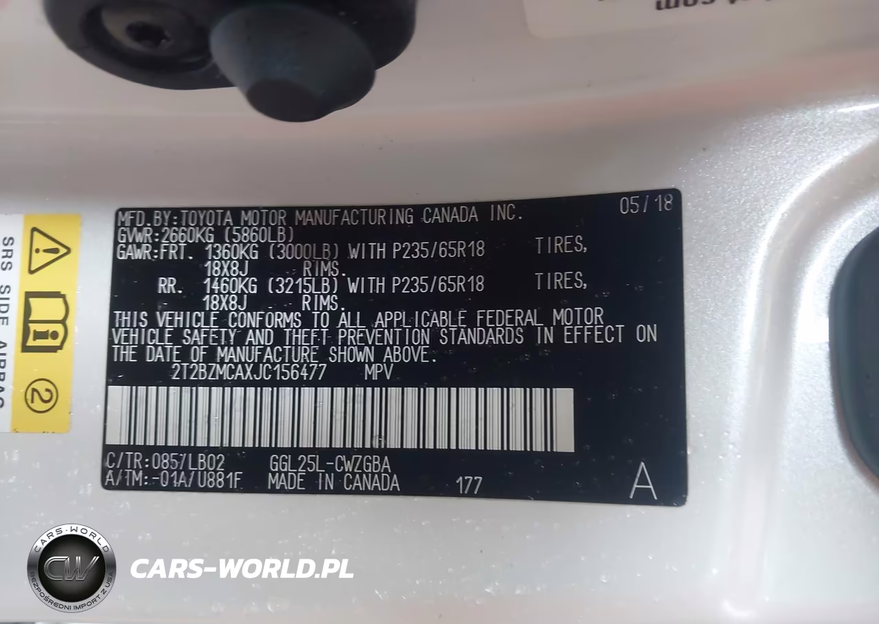 2018 Lexus Rx 350 VIN:2T2BZMCAXJC156477 - 9
