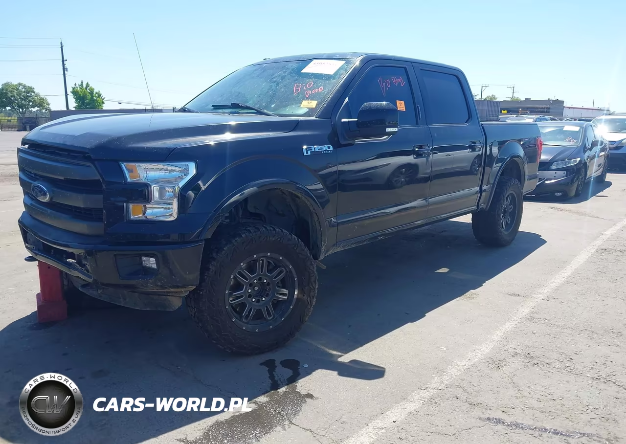 2016 Ford F-150 Lariat VIN:1FTEW1EF7GKE15676 - 2