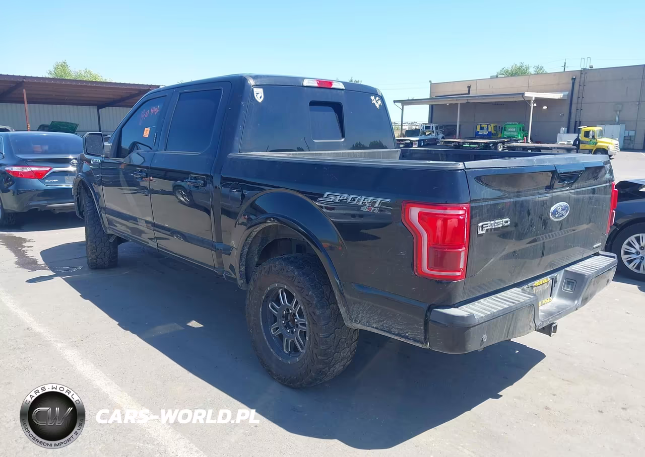 2016 Ford F-150 Lariat VIN:1FTEW1EF7GKE15676 - 3