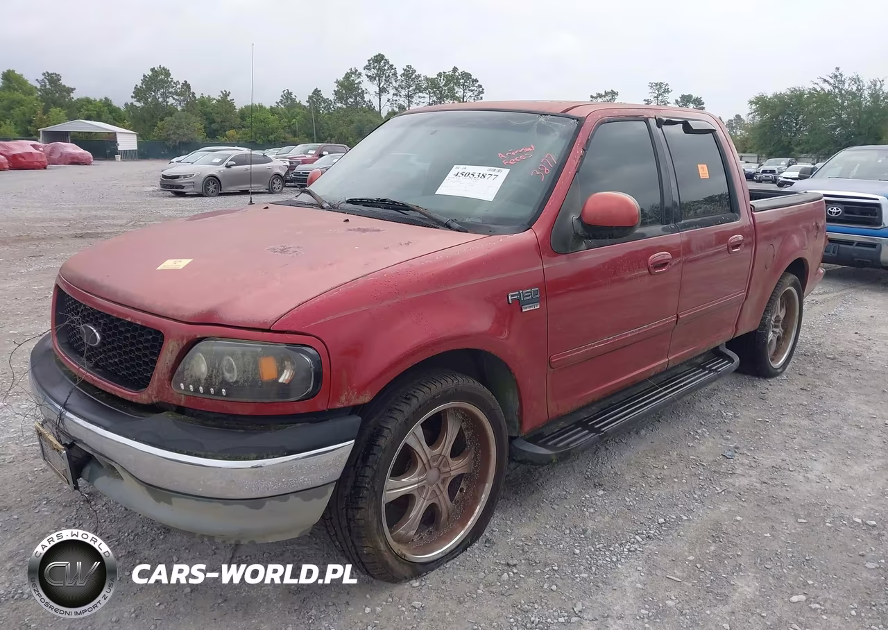 2001 Ford F-150 Harley-Davidson Edition-King Ranch Edition-Lariat-Xlt VIN:1FTRW07W31KA31054 - 2
