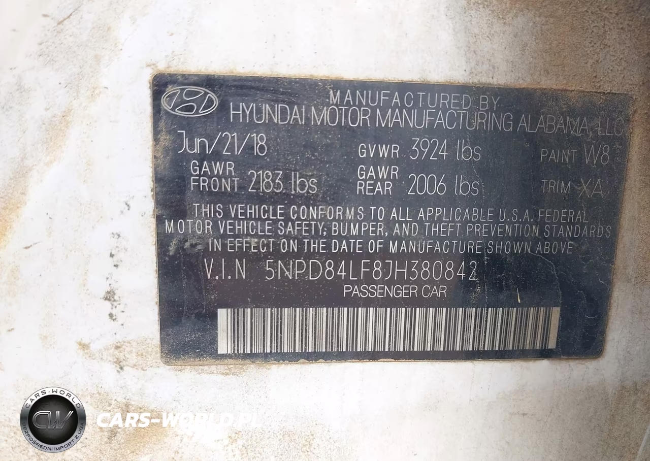 2018 Hyundai Elantra Sel VIN:5NPD84LF8JH380842 - 9