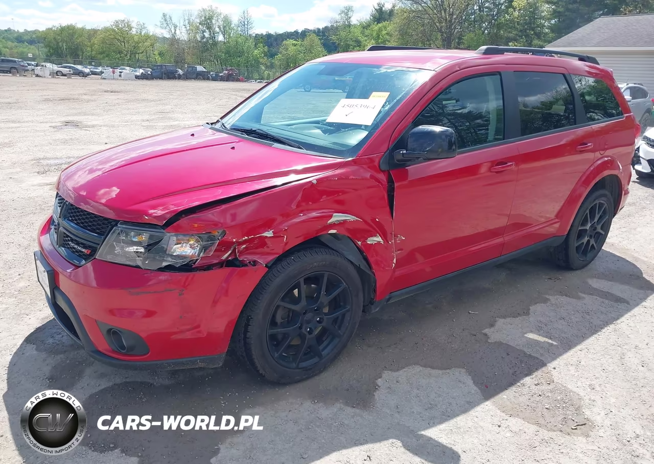 2016 Dodge Journey Sxt VIN:3C4PDCBB2GT141684 - 2