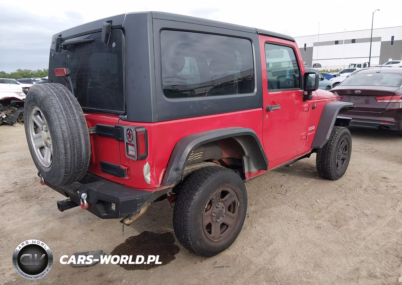 2011 Jeep Wrangler Sport VIN:1J4AA2D14BL636870 - 4