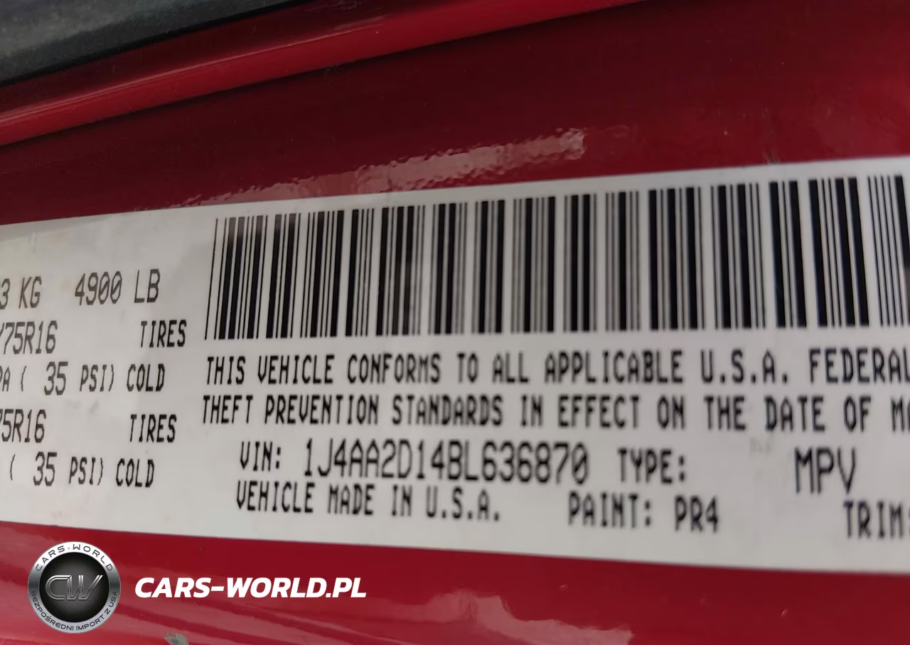 2011 Jeep Wrangler Sport VIN:1J4AA2D14BL636870 - 9