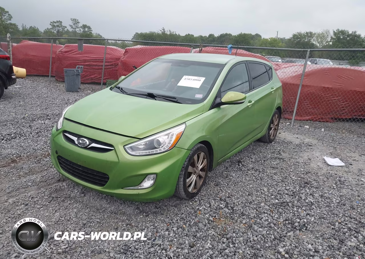 2014 Hyundai Accent Se VIN:KMHCU5AE3EU182104 - 2