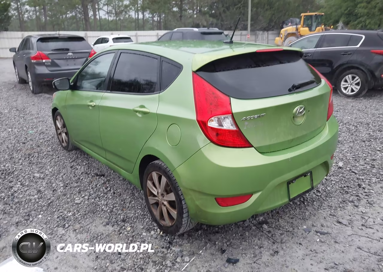 2014 Hyundai Accent Se VIN:KMHCU5AE3EU182104 - 3