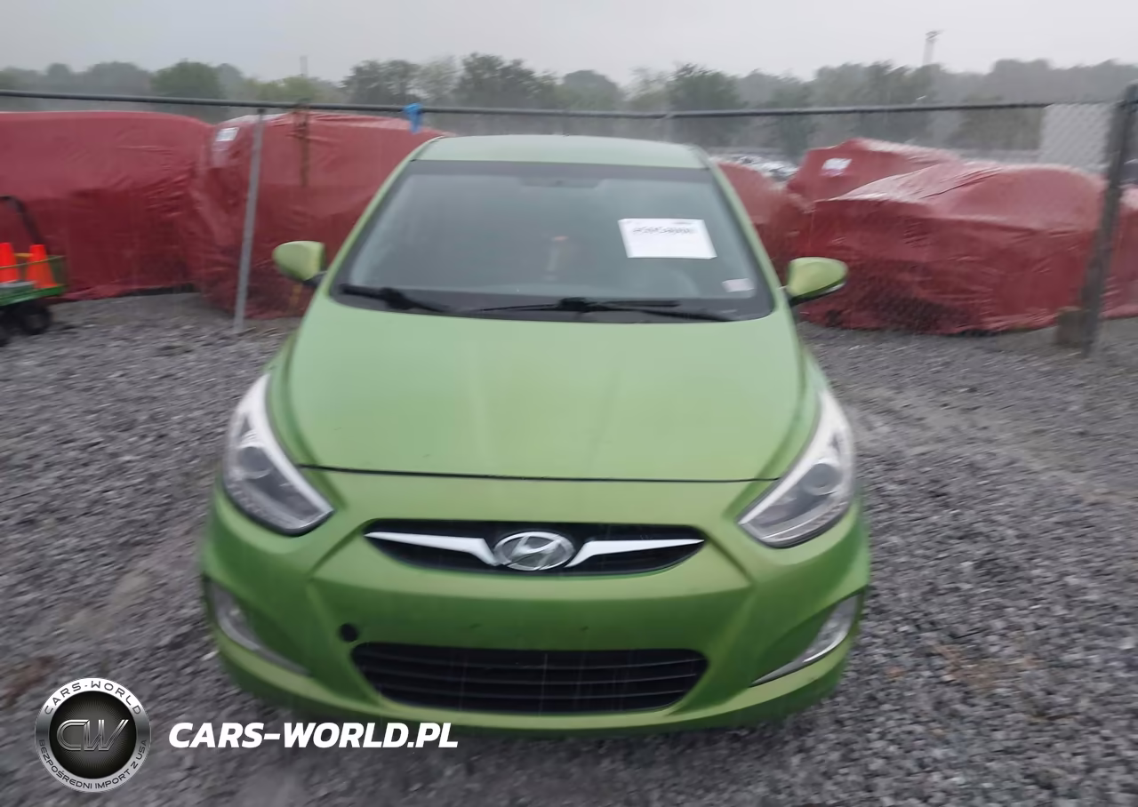 2014 Hyundai Accent Se VIN:KMHCU5AE3EU182104 - 6
