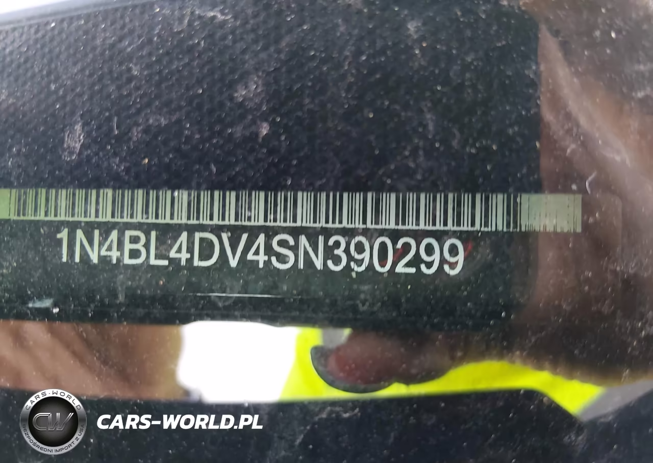 2025 Nissan Altima Sv Fwd VIN:1N4BL4DV4SN390299 - 9