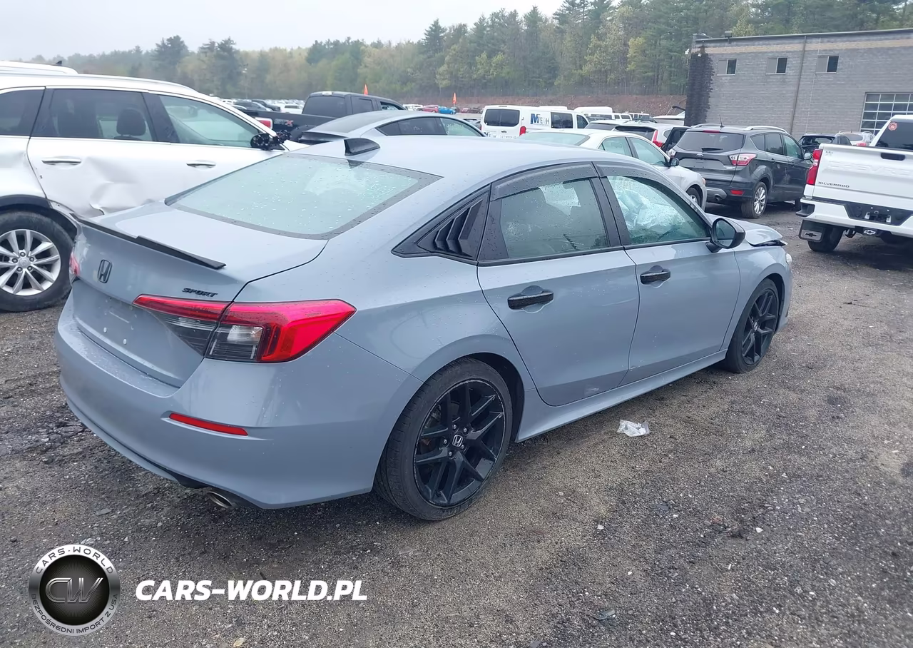 2024 Honda Civic Sport VIN:2HGFE2F56RH521468 - 4
