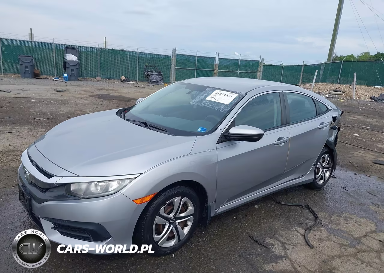 2017 Honda Civic Lx VIN:19XFC2F53HE043931 - 2