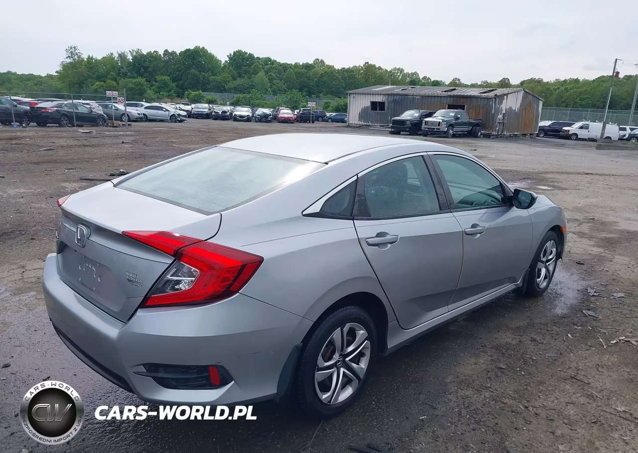 2017 Honda Civic Lx VIN:19XFC2F53HE043931 - 4
