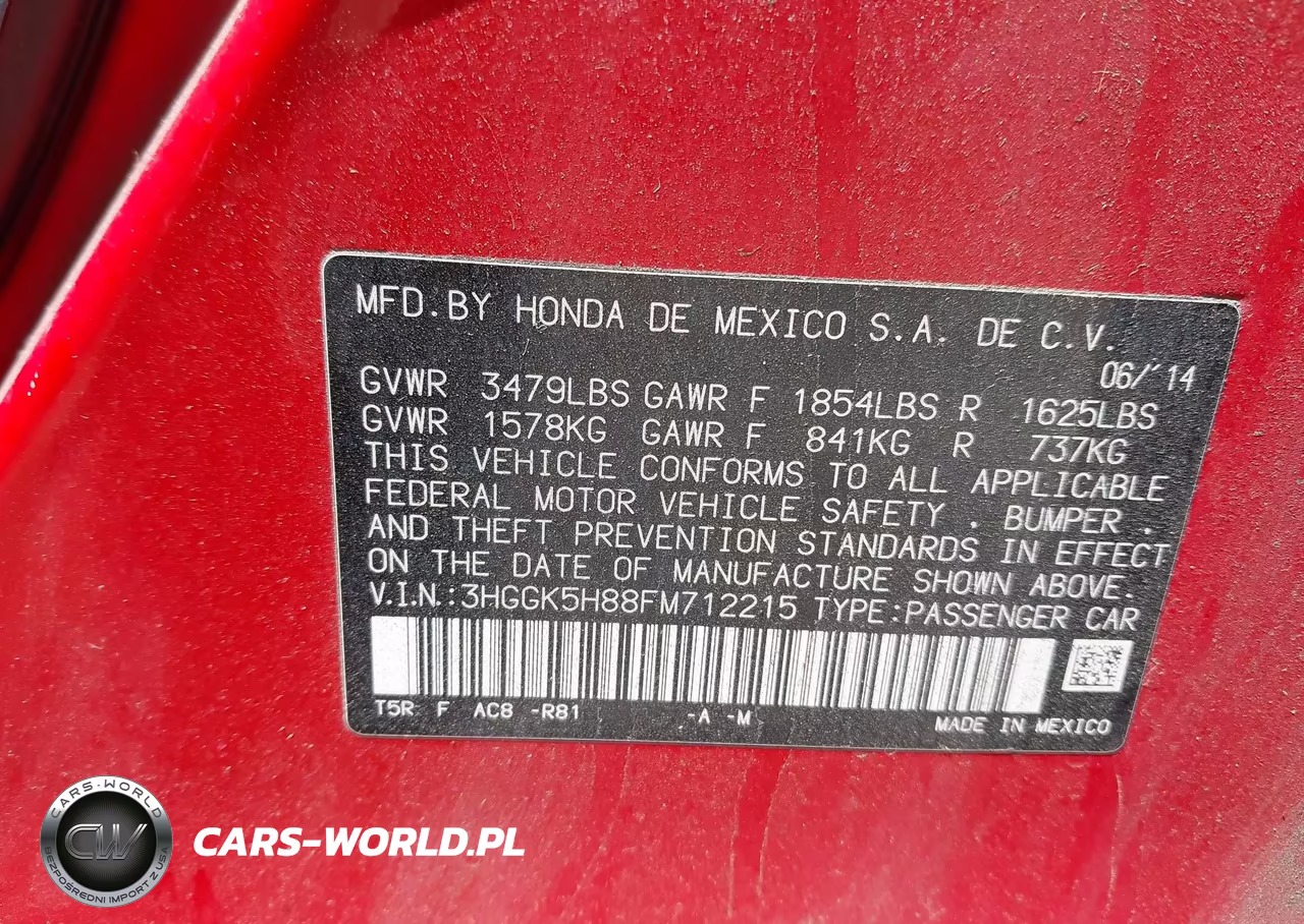 2015 Honda Fit Ex-Ex-L VIN:3HGGK5H88FM712215 - 9