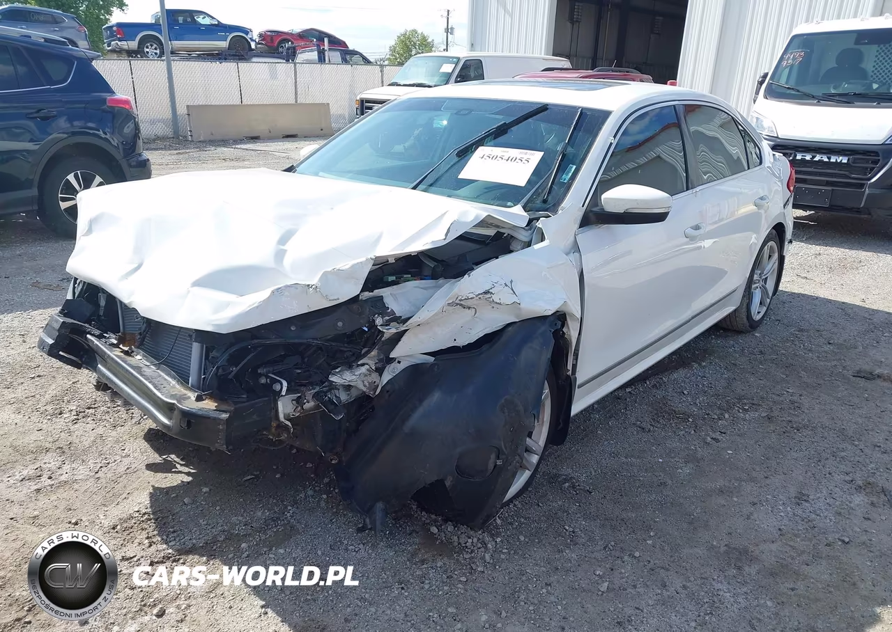 2013 Volkswagen Passat 2.0L Tdi Sel Premium VIN:1VWCN7A31DC108564 - 2