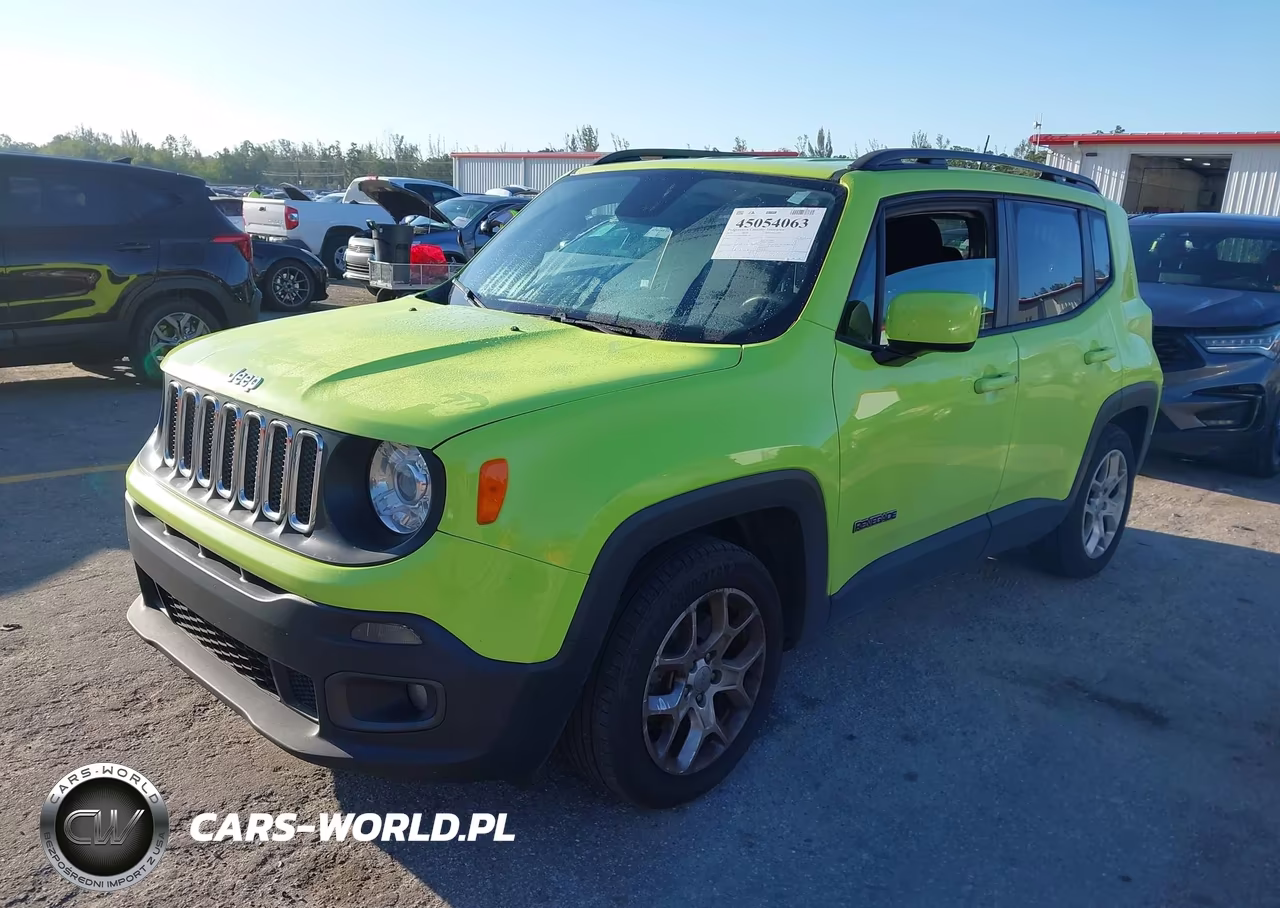 2018 Jeep Renegade Latitude Fwd VIN:ZACCJABB6JPH88745 - 2