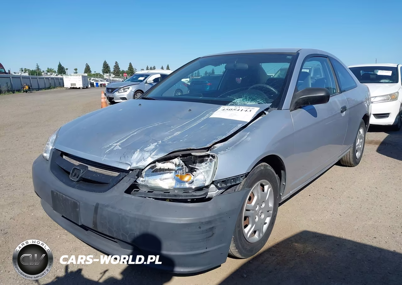 2001 Honda Civic Lx VIN:1HGEM21591L095921 - 2