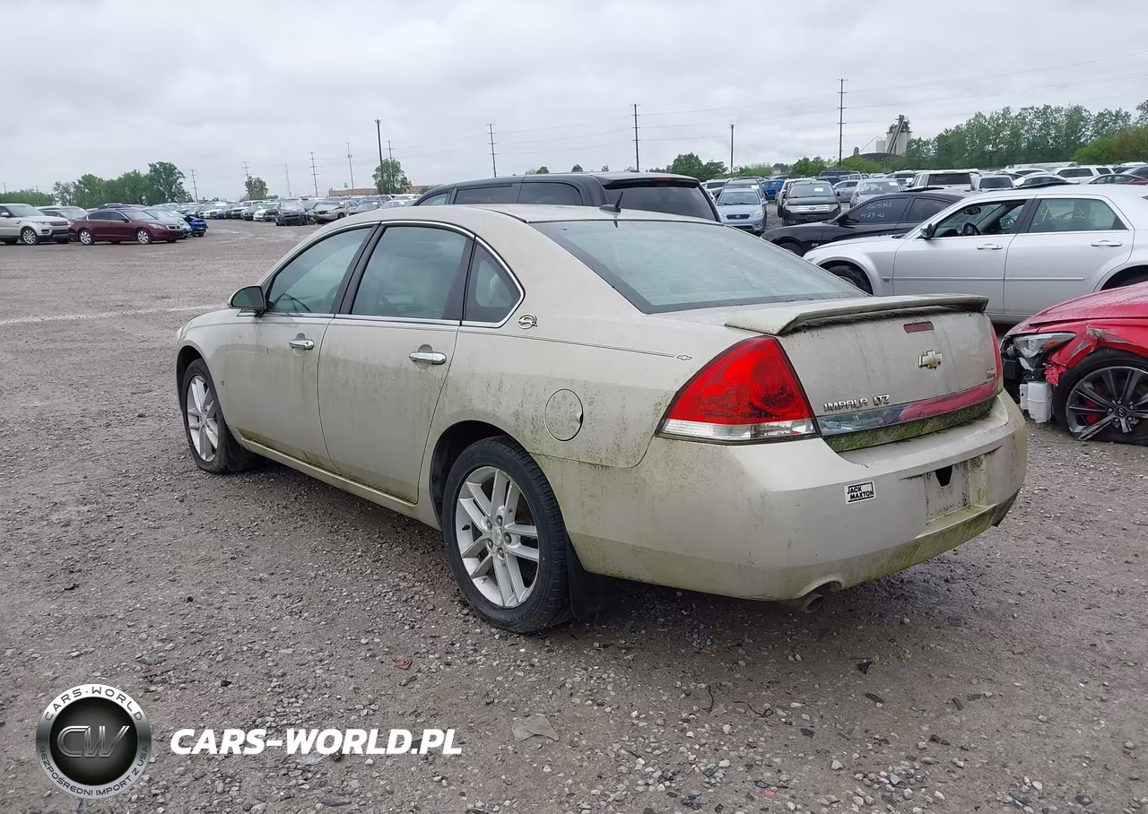 2008 Chevrolet Impala Ltz VIN:2G1WU583X89202820 - 3