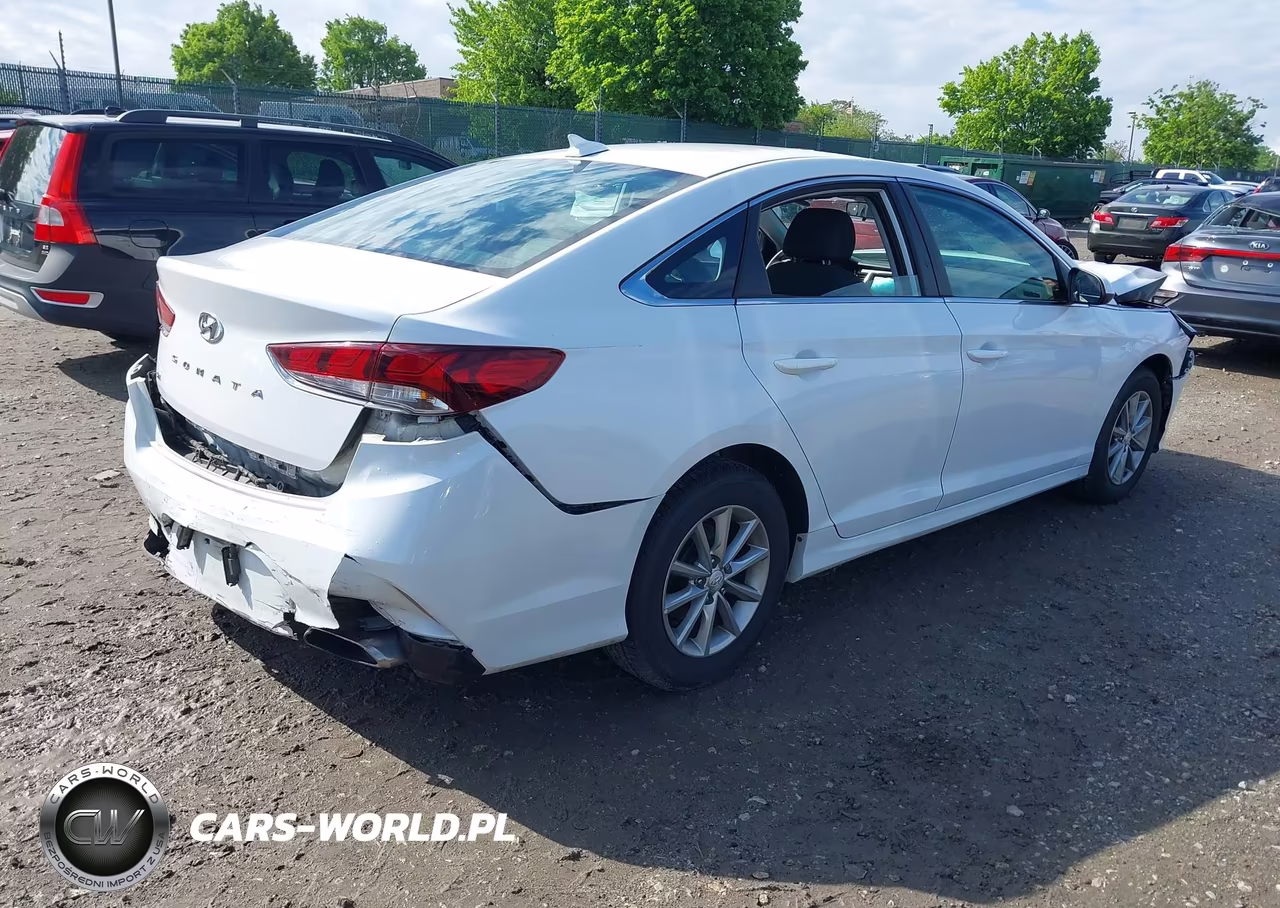 2019 Hyundai Sonata Se VIN:5NPE24AF1KH744612 - 4