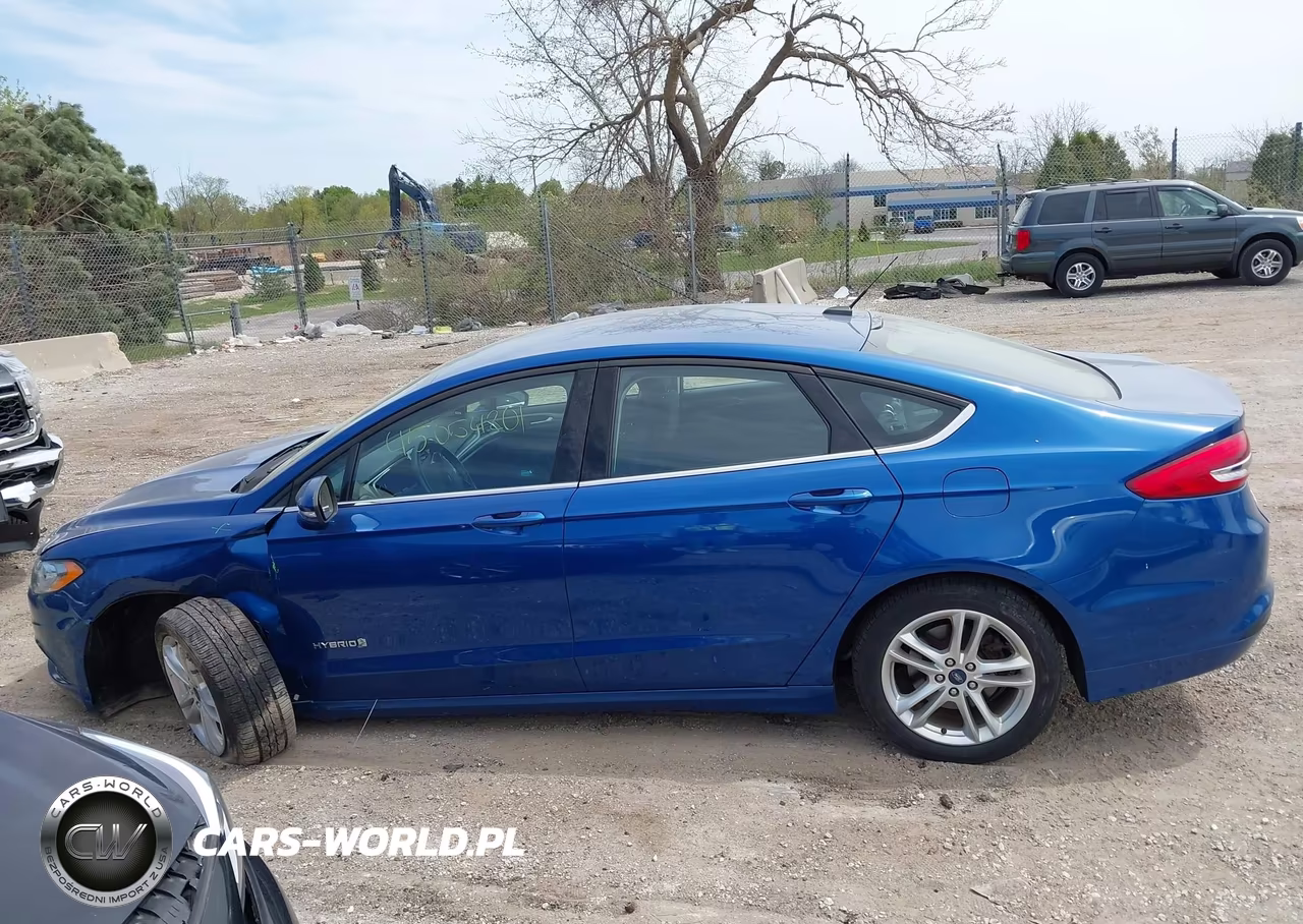 2018 Ford Fusion Hybrid Se VIN:3FA6P0LU1JR140330 - 14