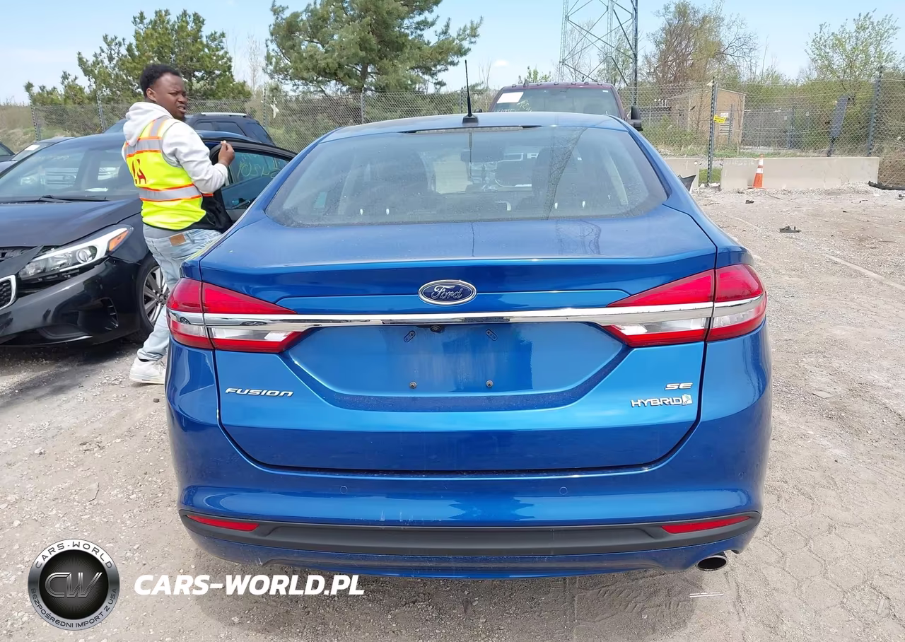 2018 Ford Fusion Hybrid Se VIN:3FA6P0LU1JR140330 - 16