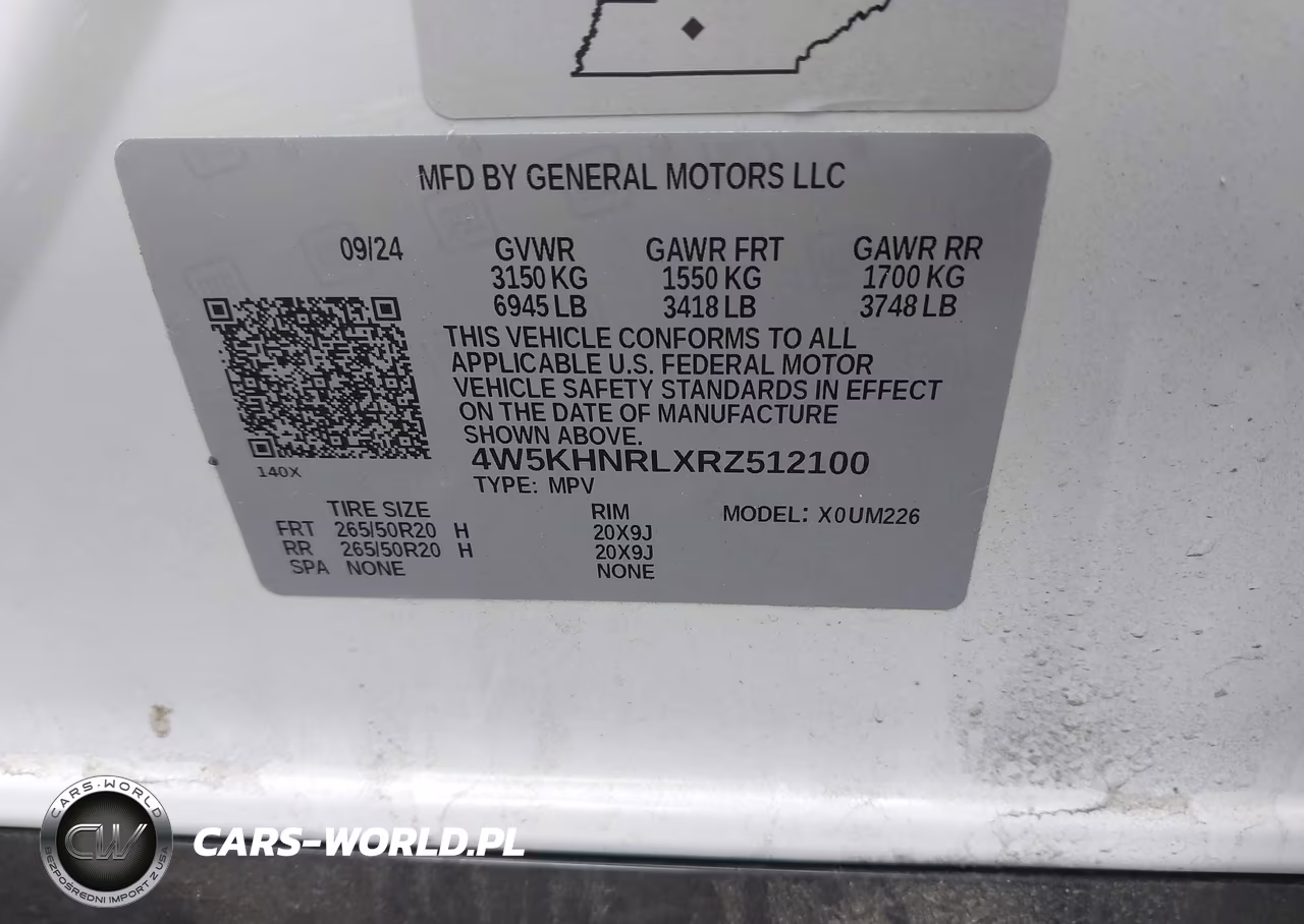 2024 Acura Zdx A-Spec VIN:4W5KHNRLXRZ512100 - 9