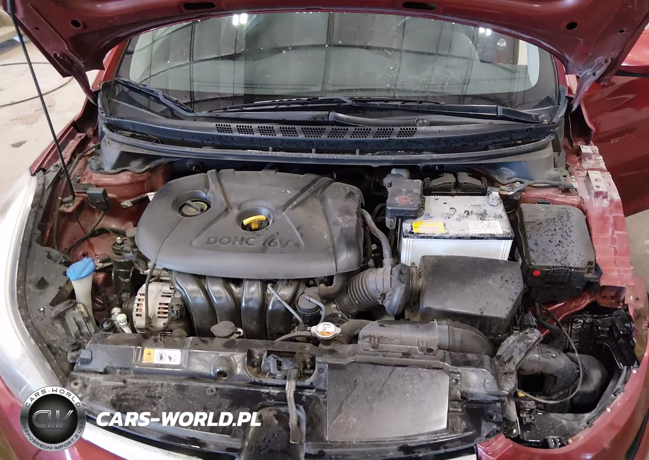 2014 Hyundai Elantra Se VIN:5NPDH4AE2EH536213 - 10