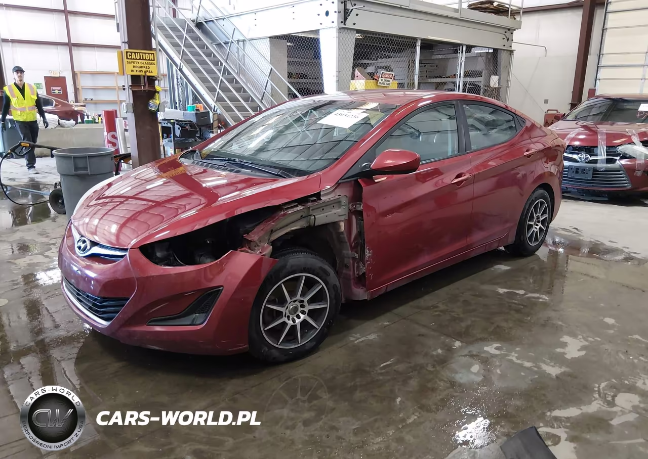 2014 Hyundai Elantra Se VIN:5NPDH4AE2EH536213 - 2