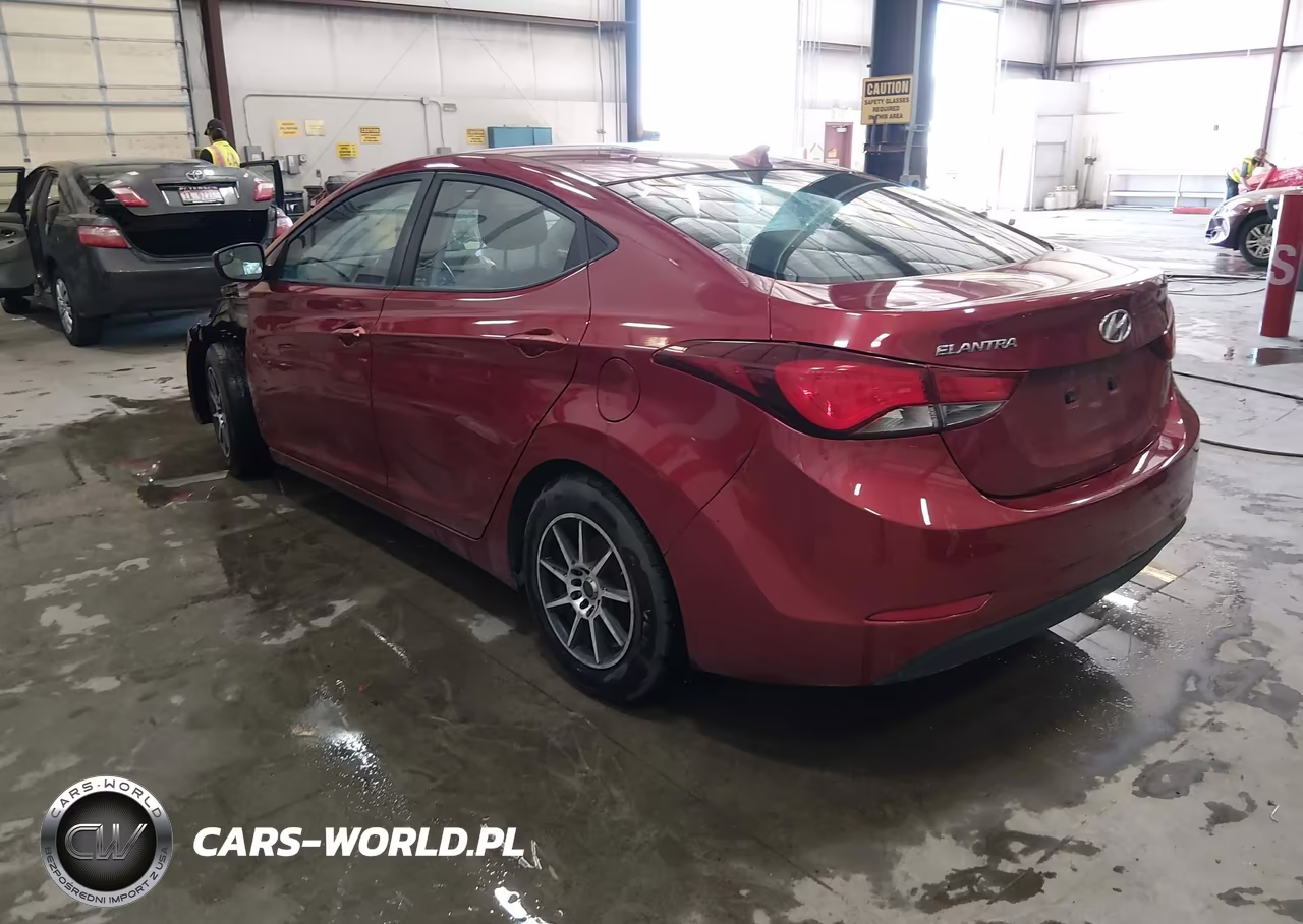 2014 Hyundai Elantra Se VIN:5NPDH4AE2EH536213 - 3