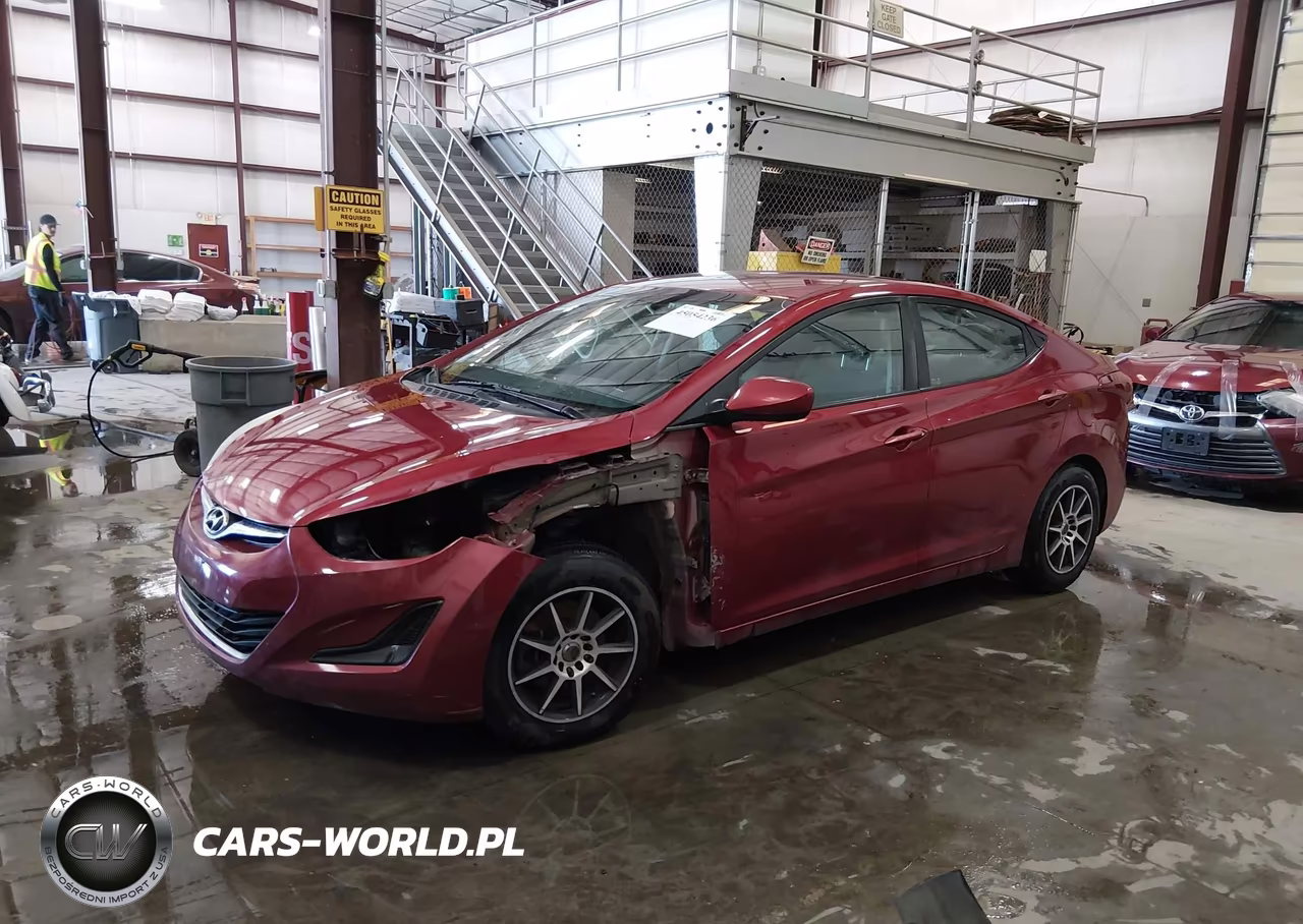 2014 Hyundai Elantra Se VIN:5NPDH4AE2EH536213 - 6